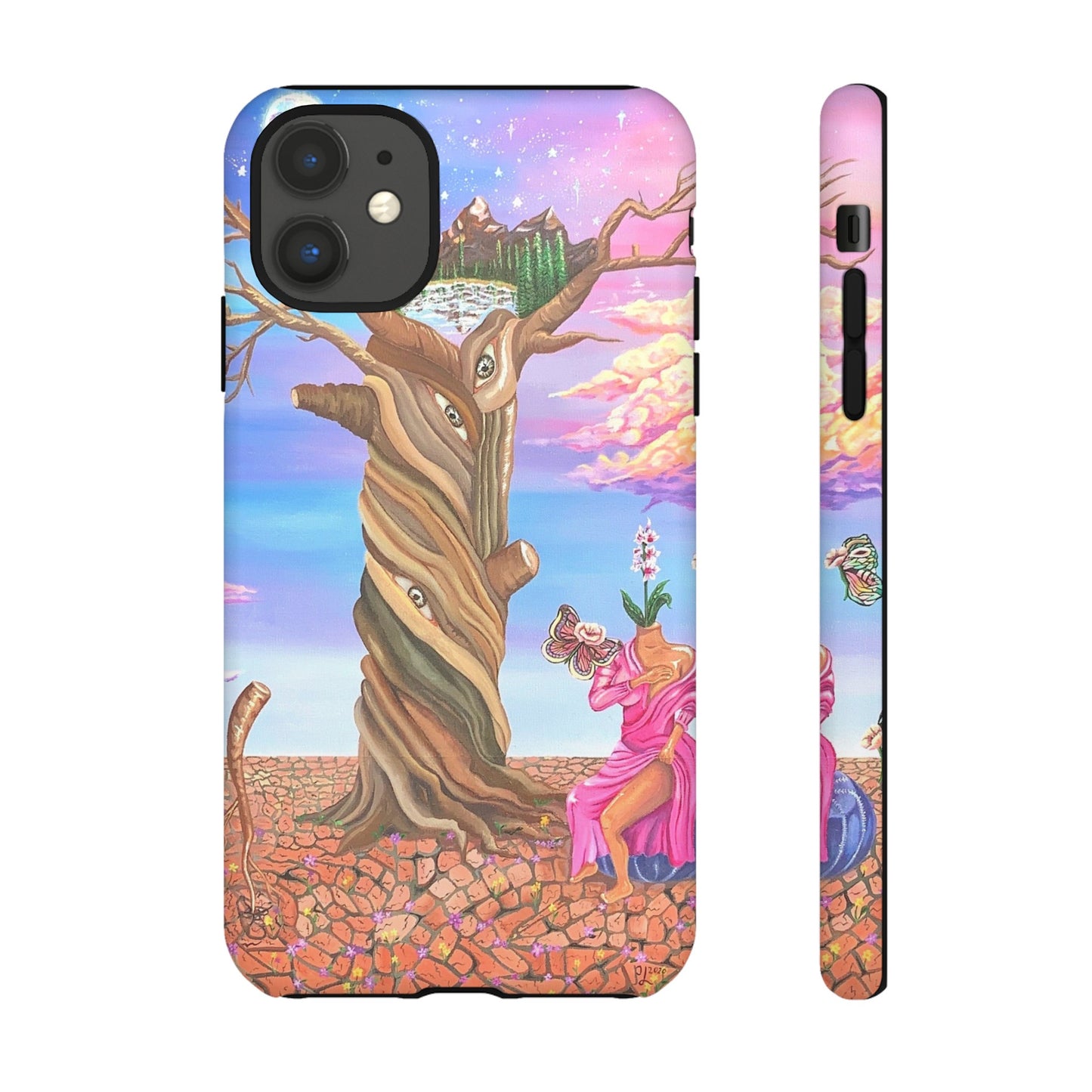 "The Ground Crumbles Underneath Me" Phone Case