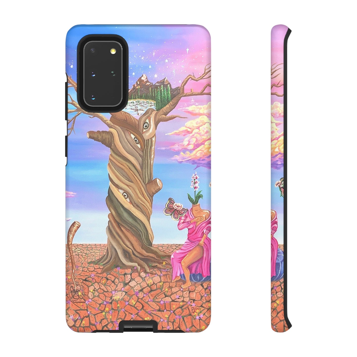 "The Ground Crumbles Underneath Me" Phone Case