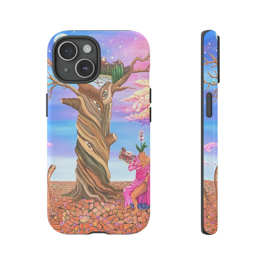 "The Ground Crumbles Underneath Me" Phone Case