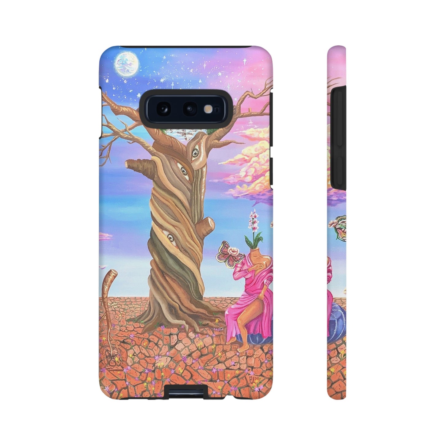 "The Ground Crumbles Underneath Me" Phone Case
