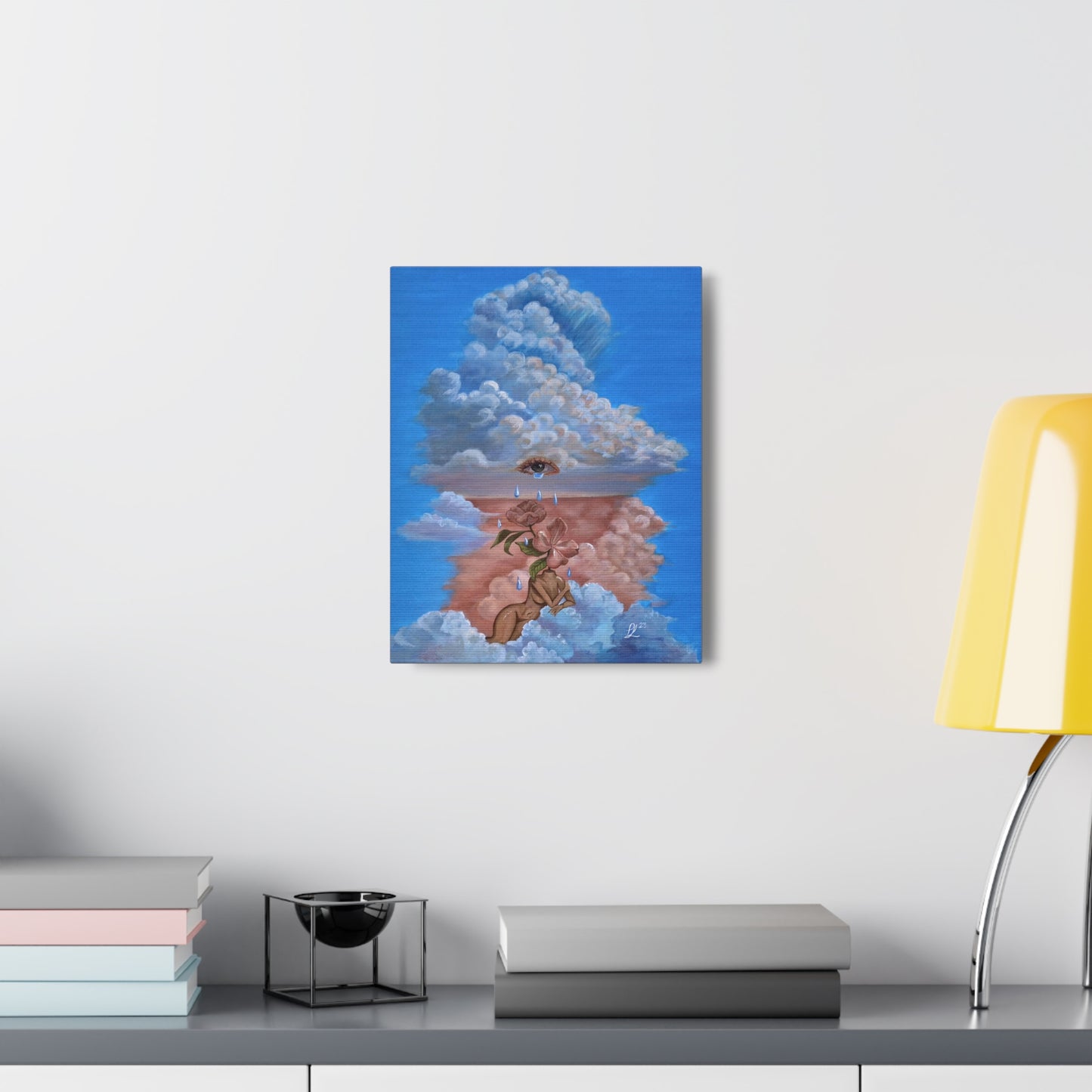 "Llorar y Llorar" Canvas Print