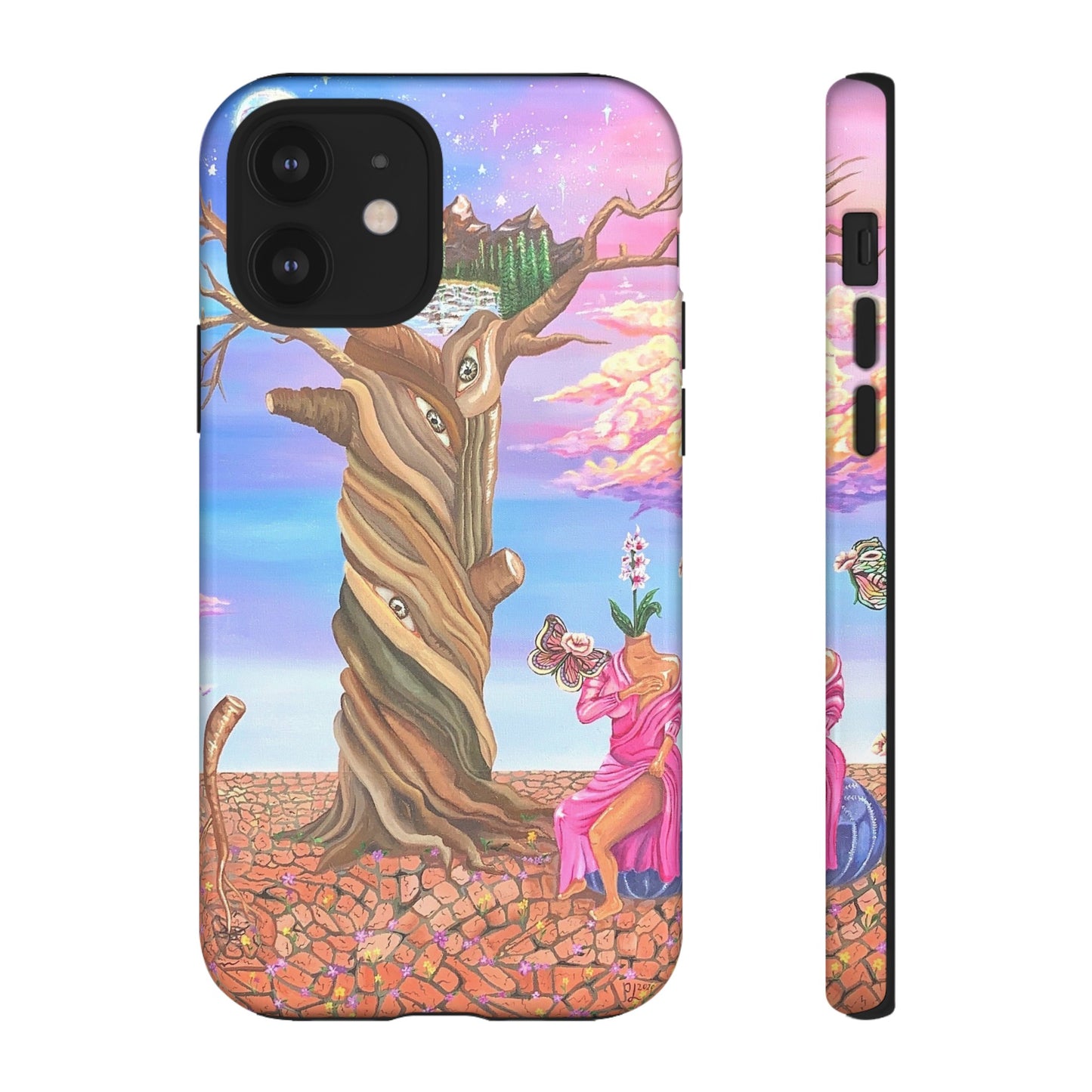"The Ground Crumbles Underneath Me" Phone Case