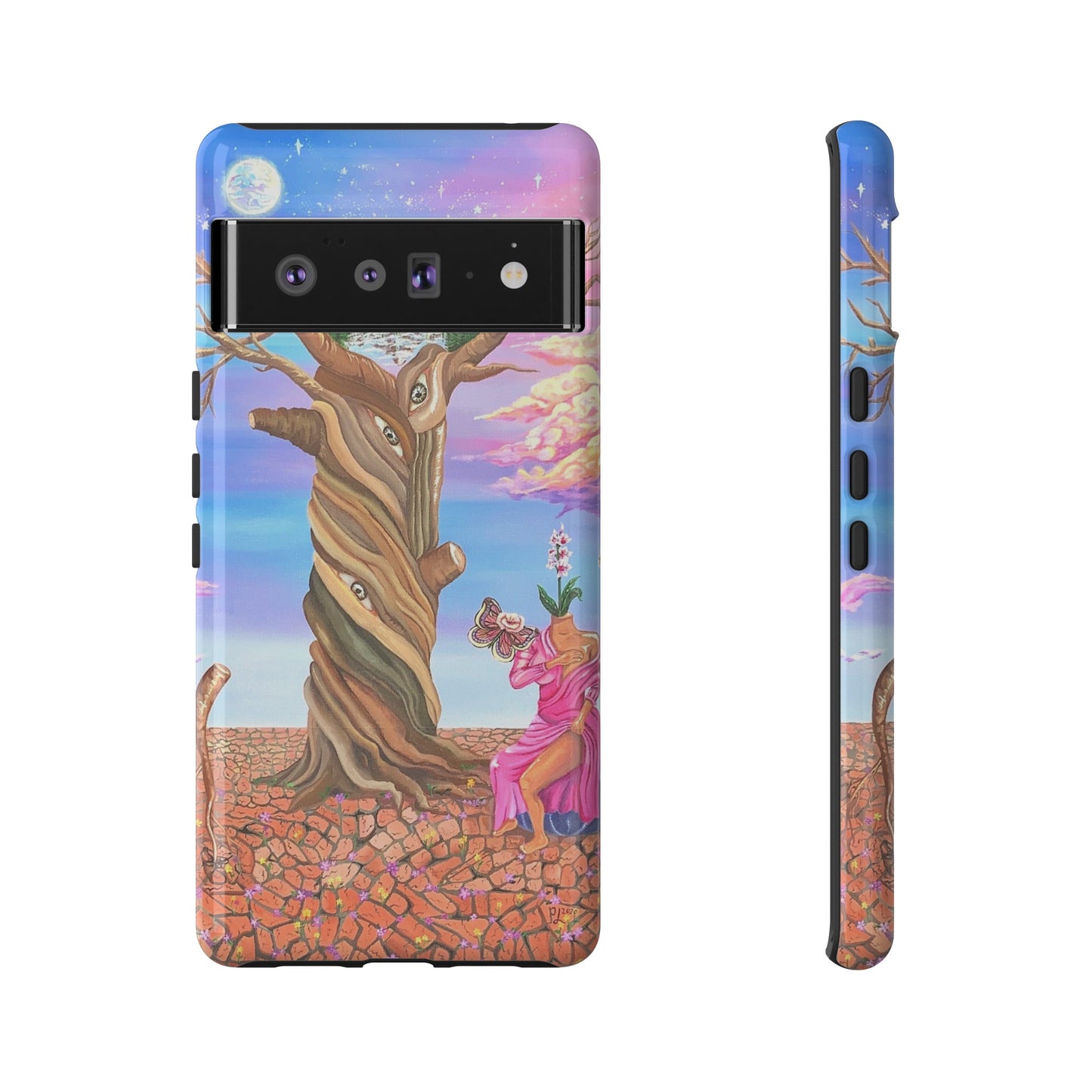 "The Ground Crumbles Underneath Me" Phone Case