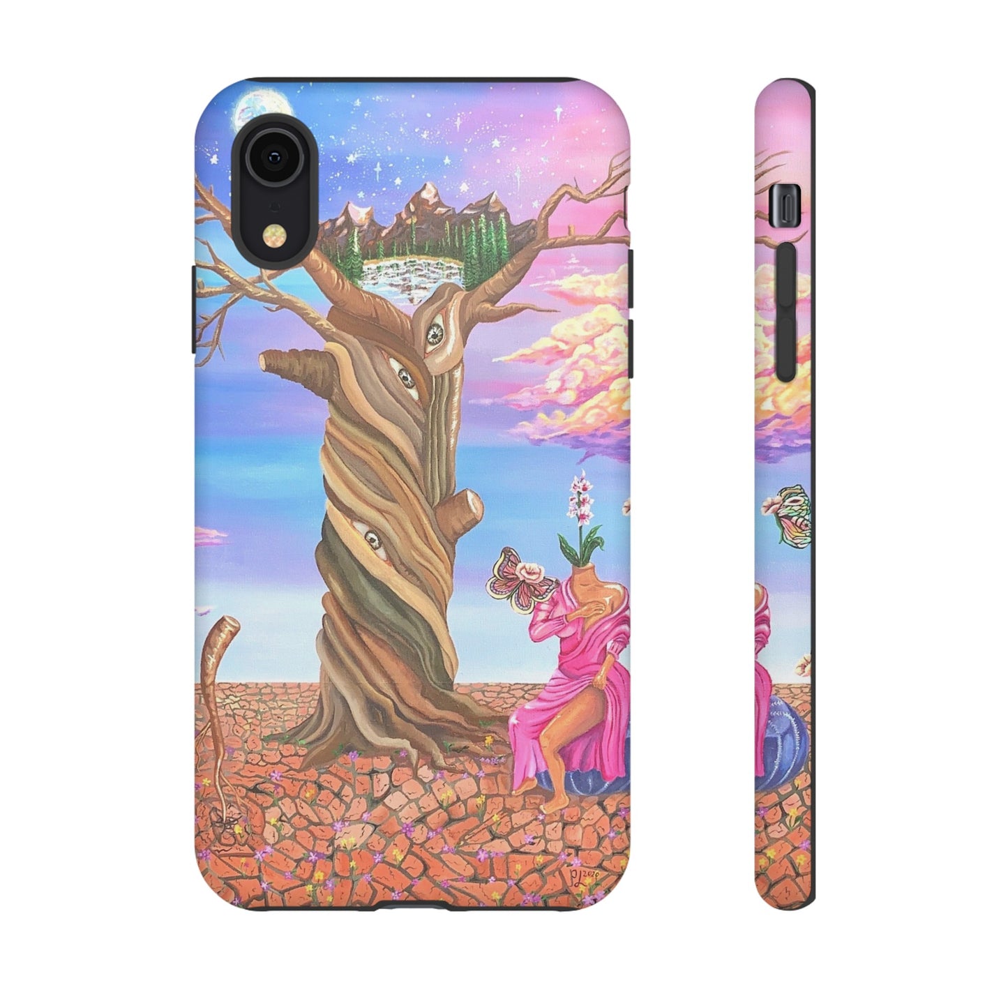 "The Ground Crumbles Underneath Me" Phone Case