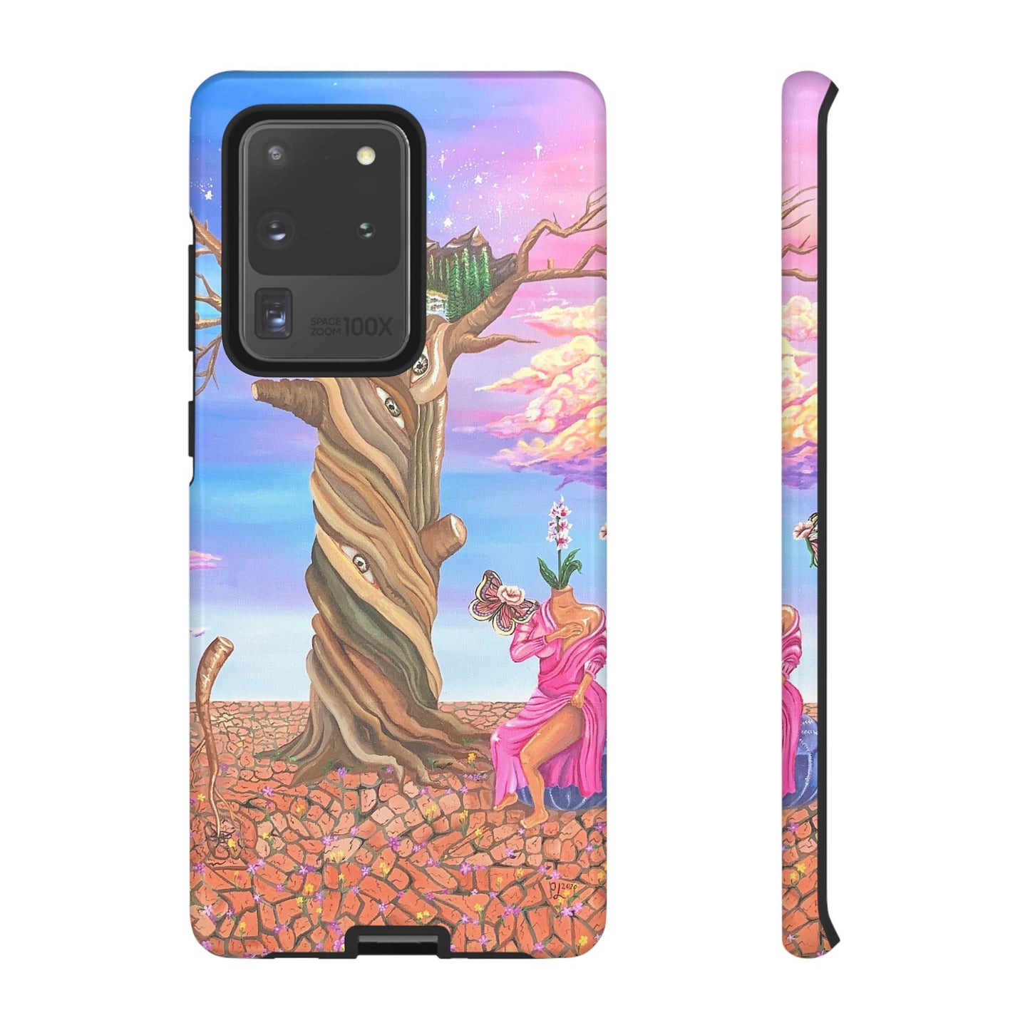 "The Ground Crumbles Underneath Me" Phone Case
