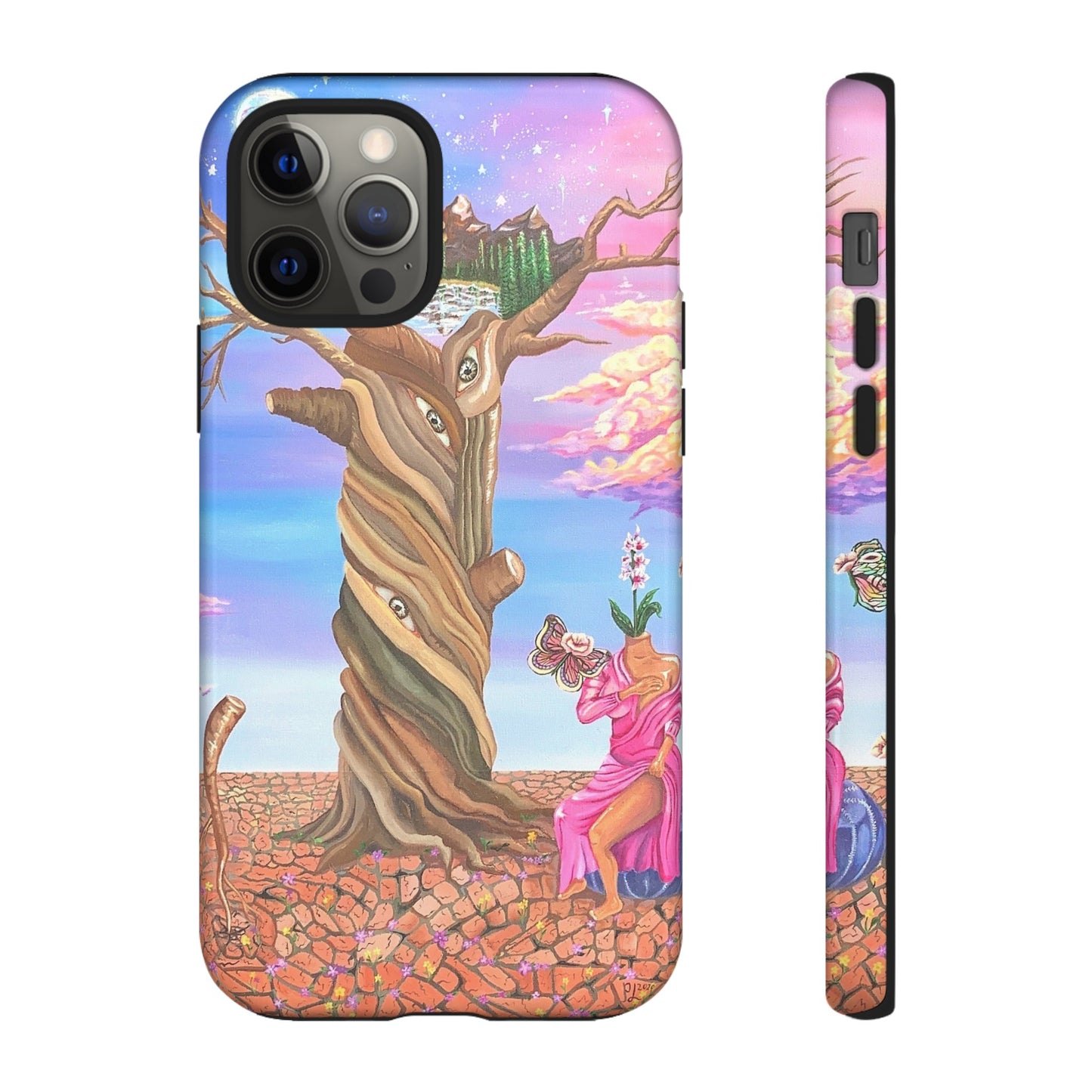 "The Ground Crumbles Underneath Me" Phone Case