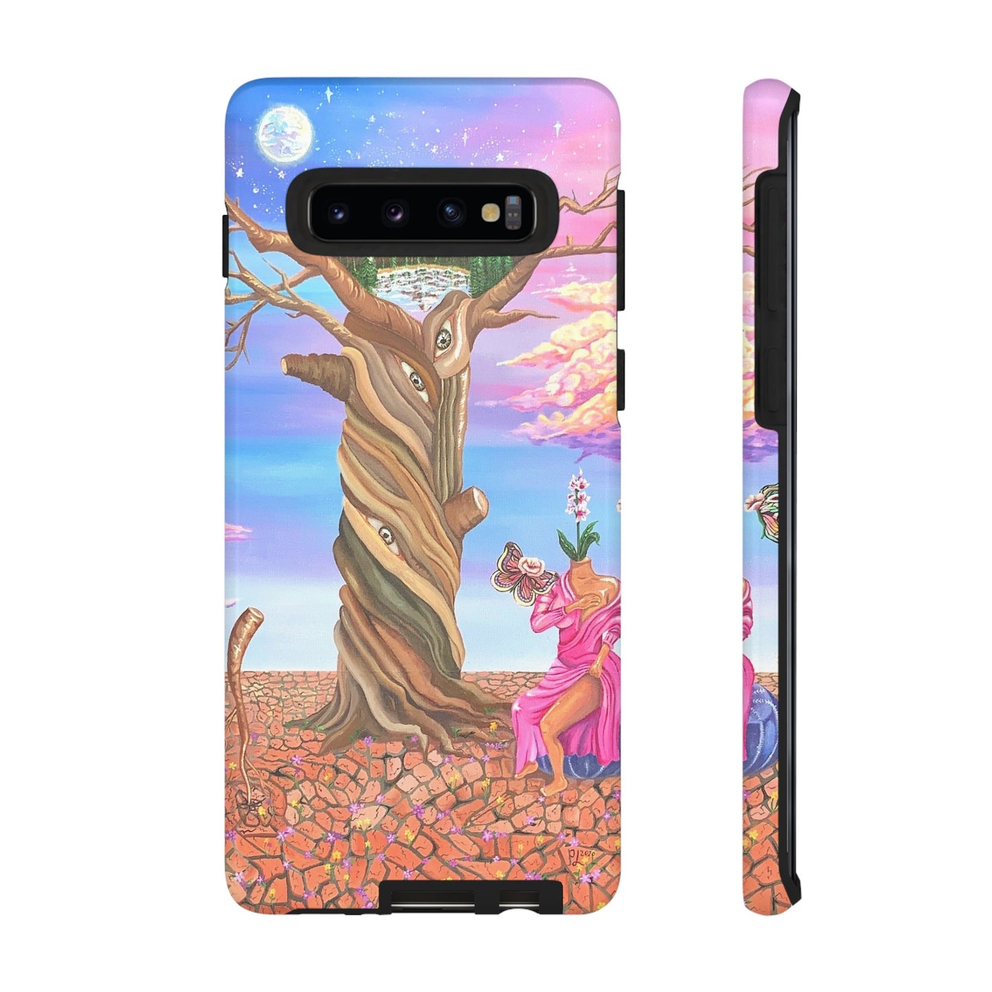 "The Ground Crumbles Underneath Me" Phone Case