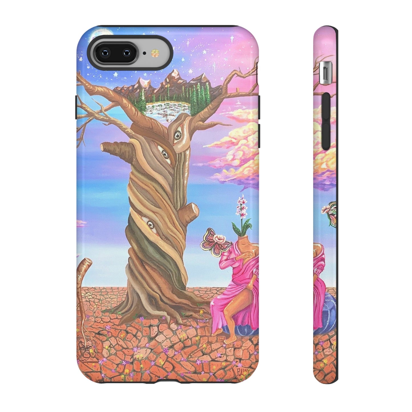 "The Ground Crumbles Underneath Me" Phone Case