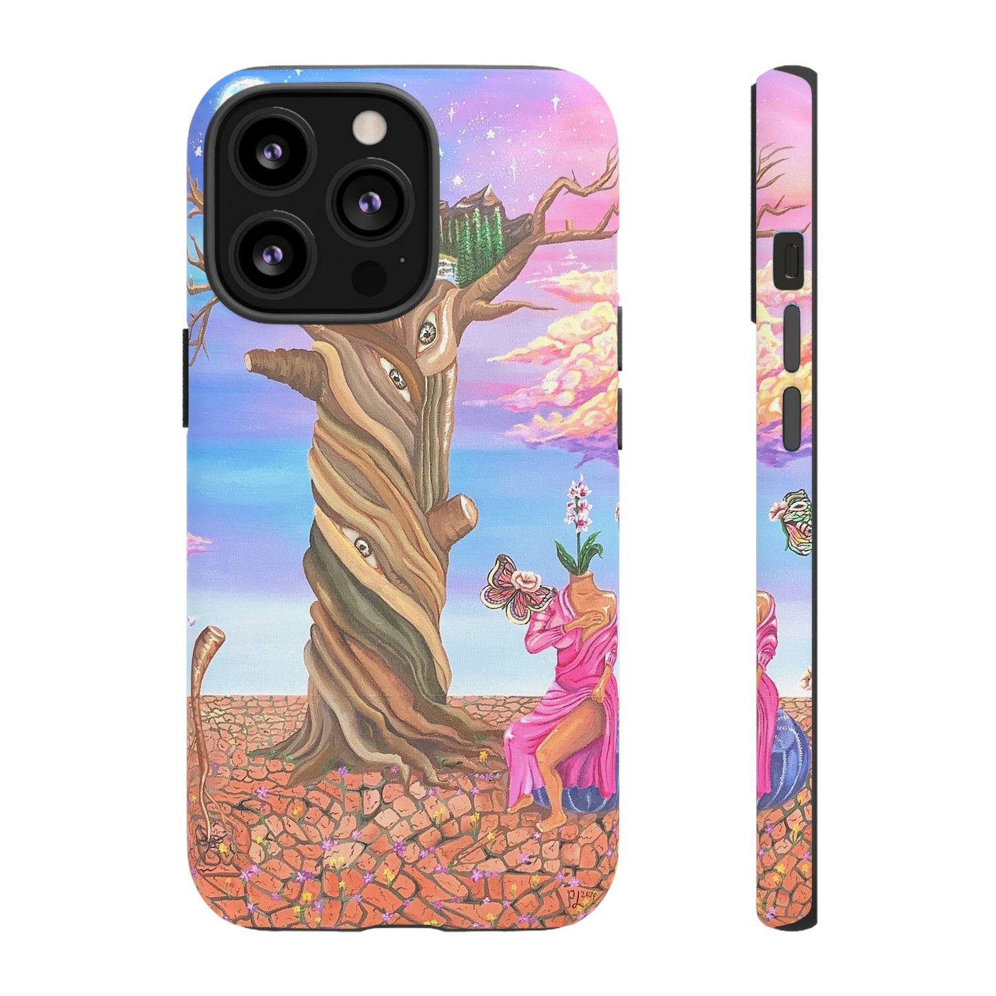 "The Ground Crumbles Underneath Me" Phone Case