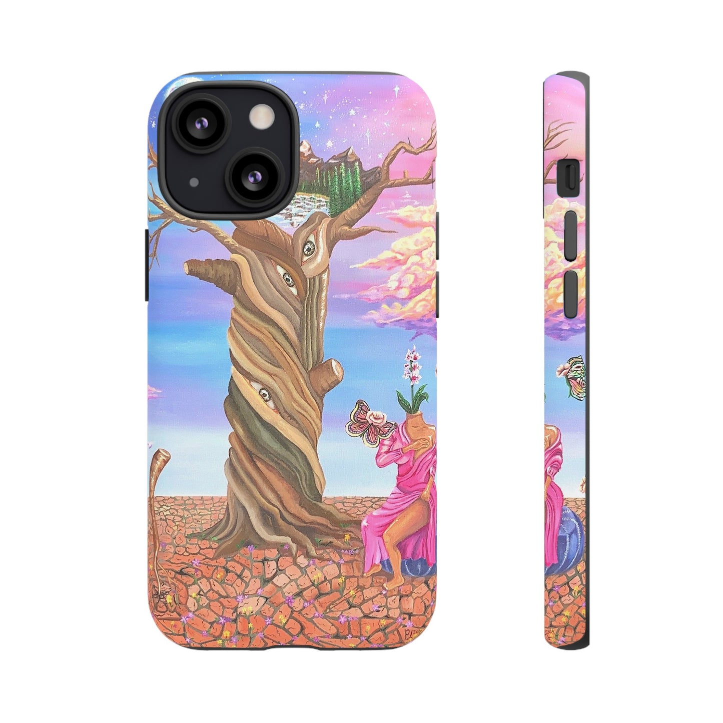 "The Ground Crumbles Underneath Me" Phone Case