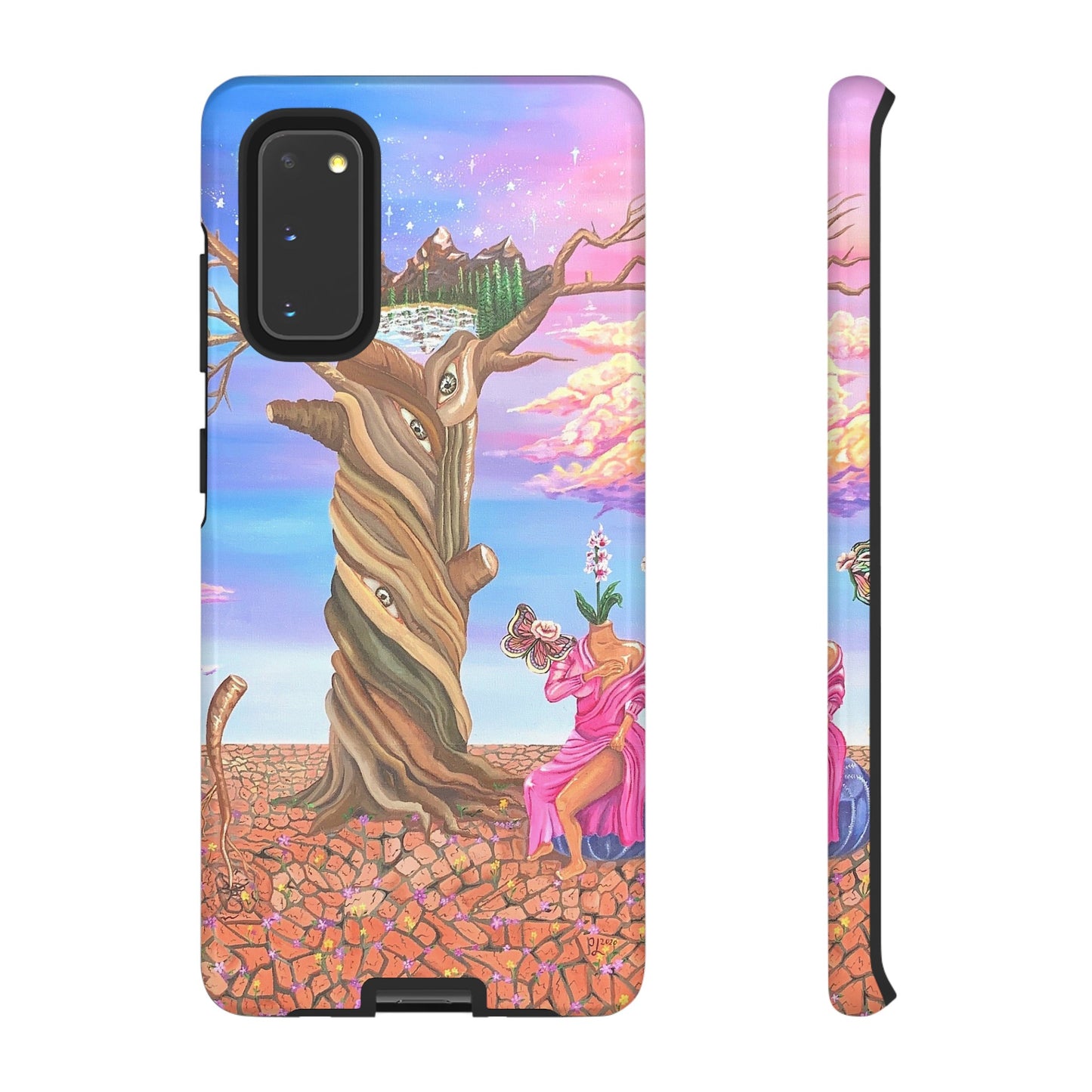 "The Ground Crumbles Underneath Me" Phone Case