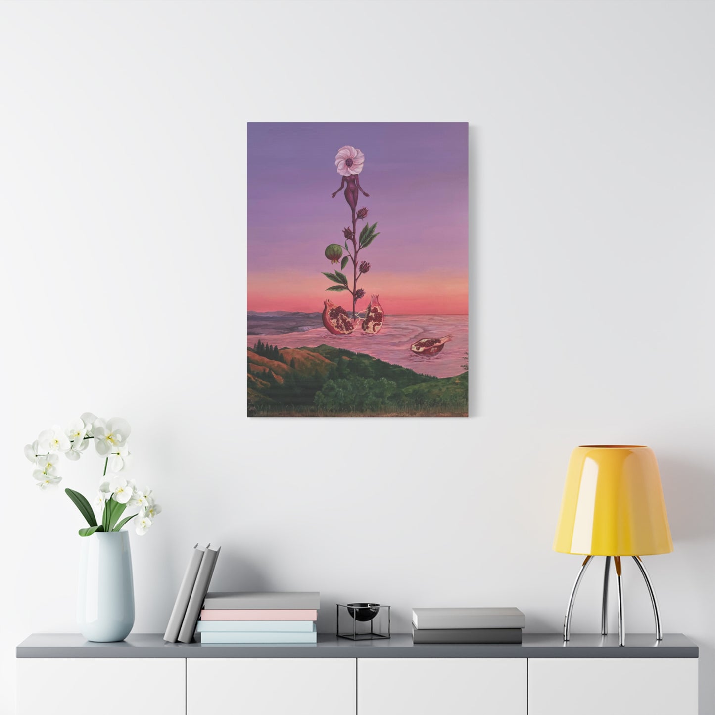 "Pieces of Me" Canvas Print