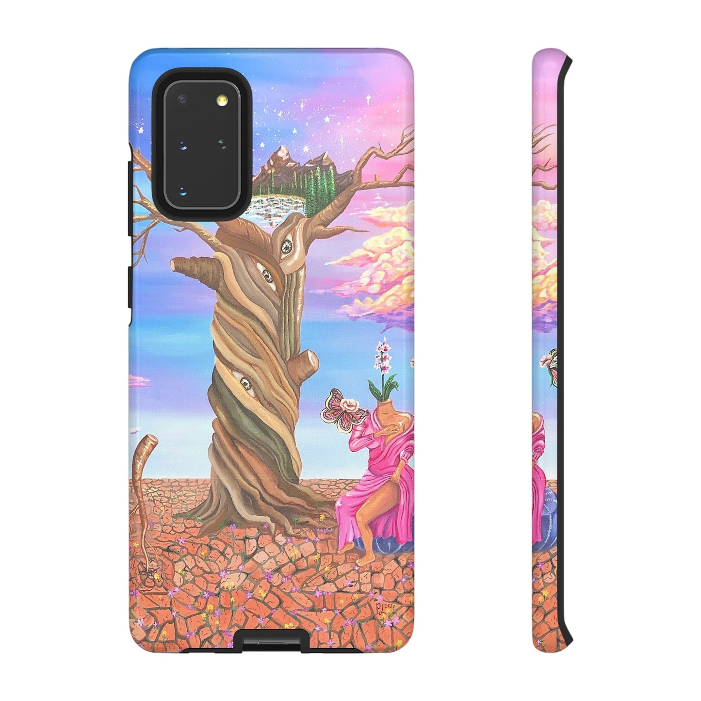 "The Ground Crumbles Underneath Me" Phone Case