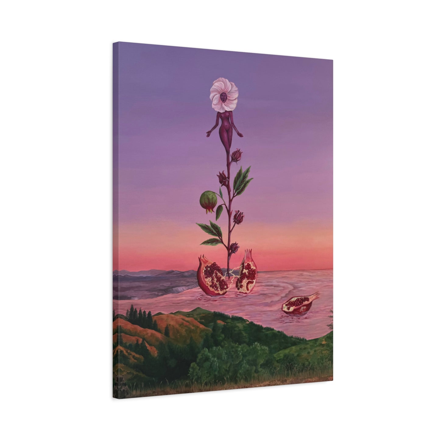 "Pieces of Me" Canvas Print