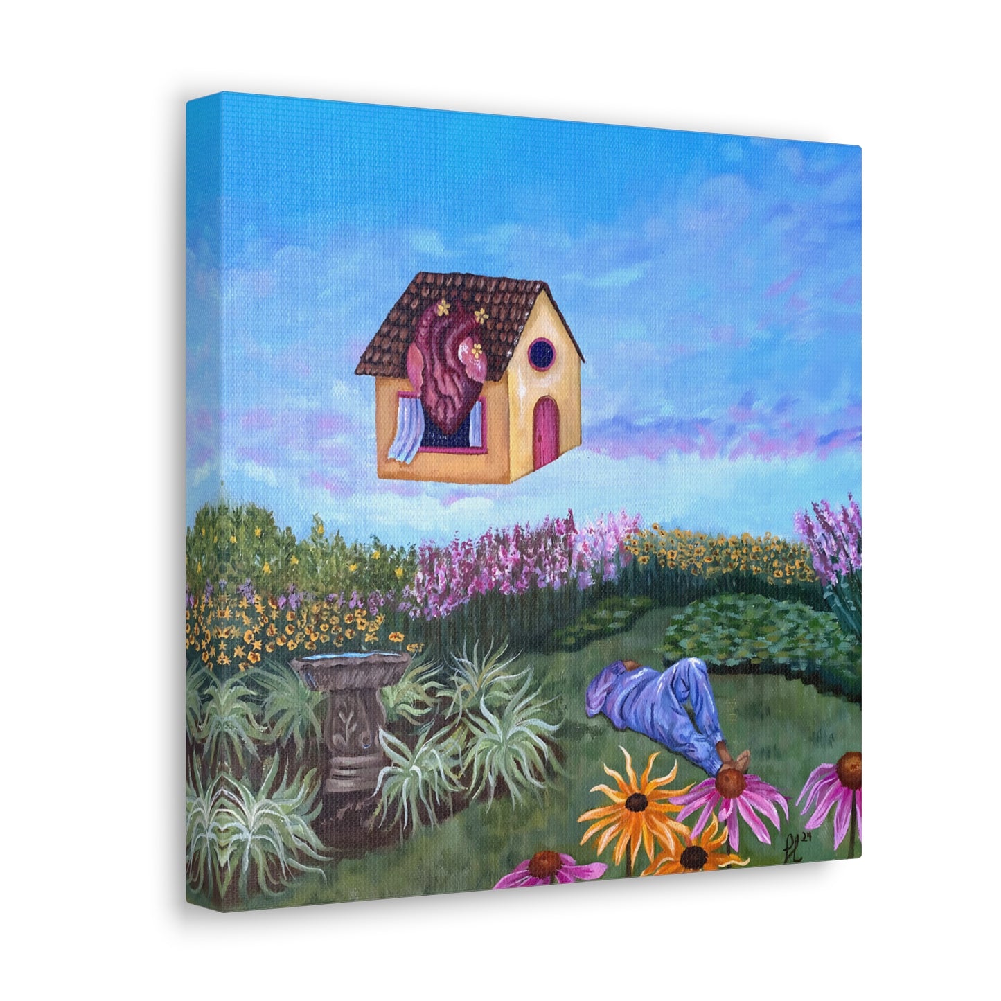 "Dreaming Of Home" Canvas Print