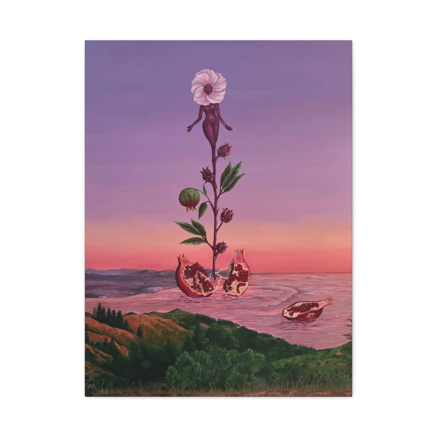 "Pieces of Me" Canvas Print