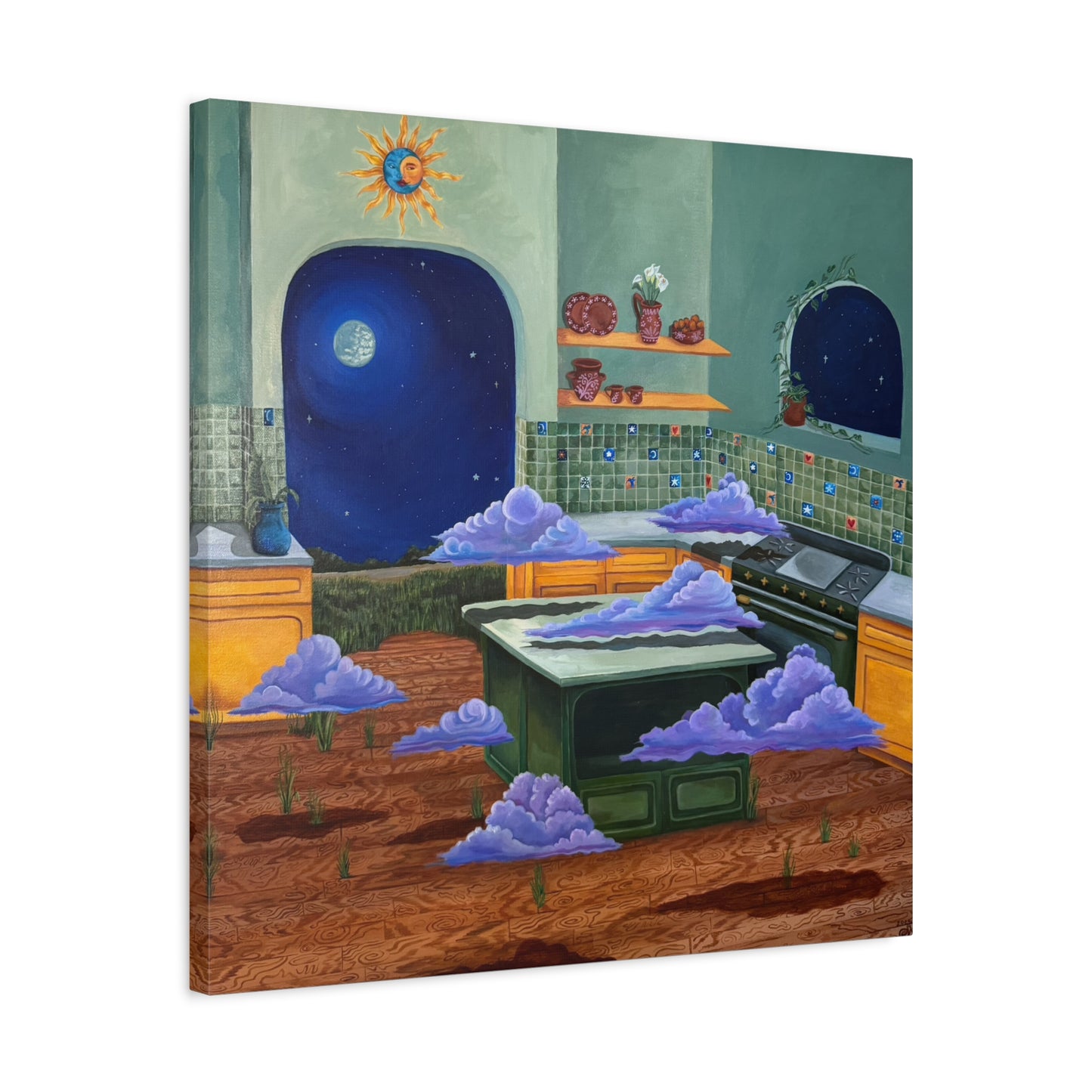 "En Mi Cocina" Canvas Print