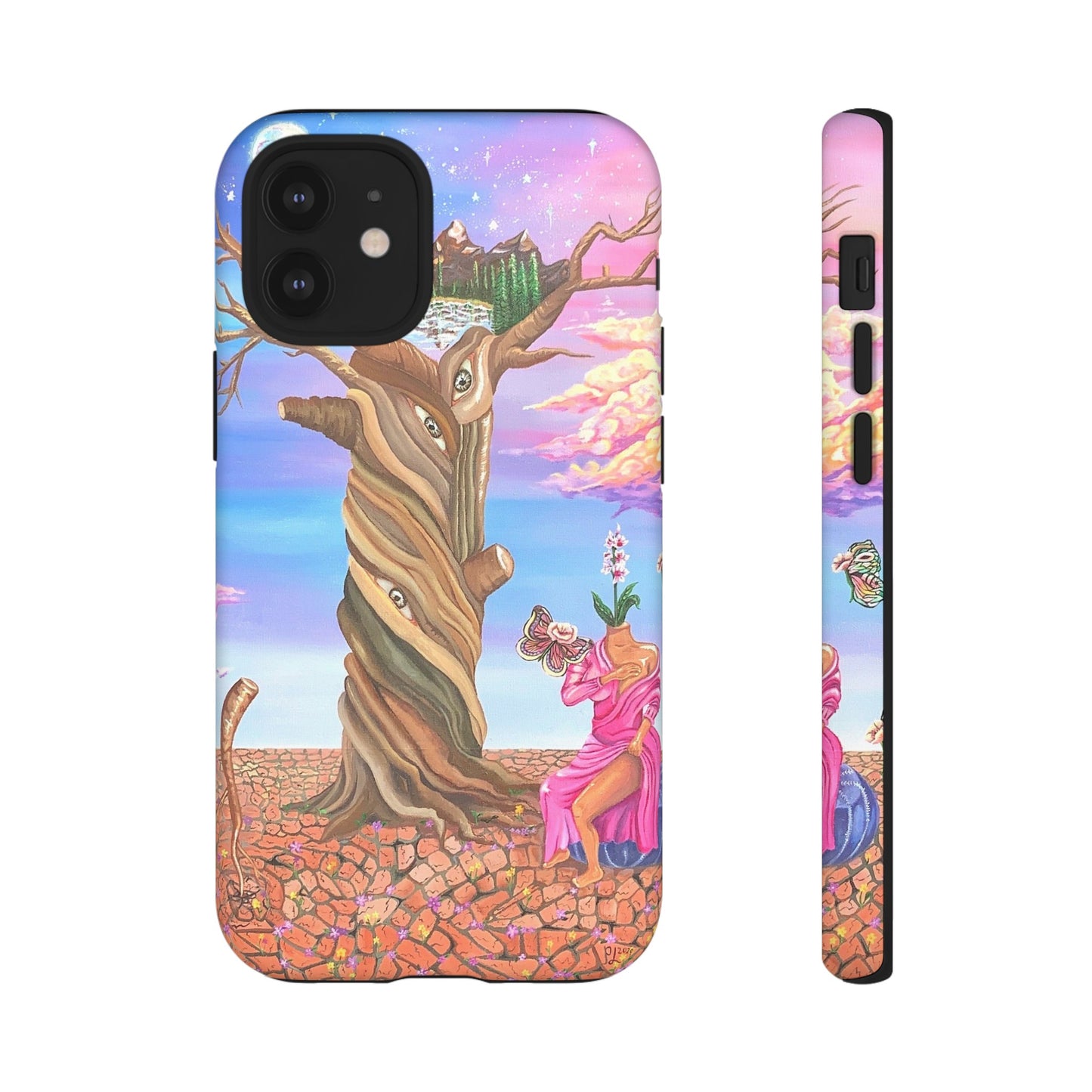 "The Ground Crumbles Underneath Me" Phone Case