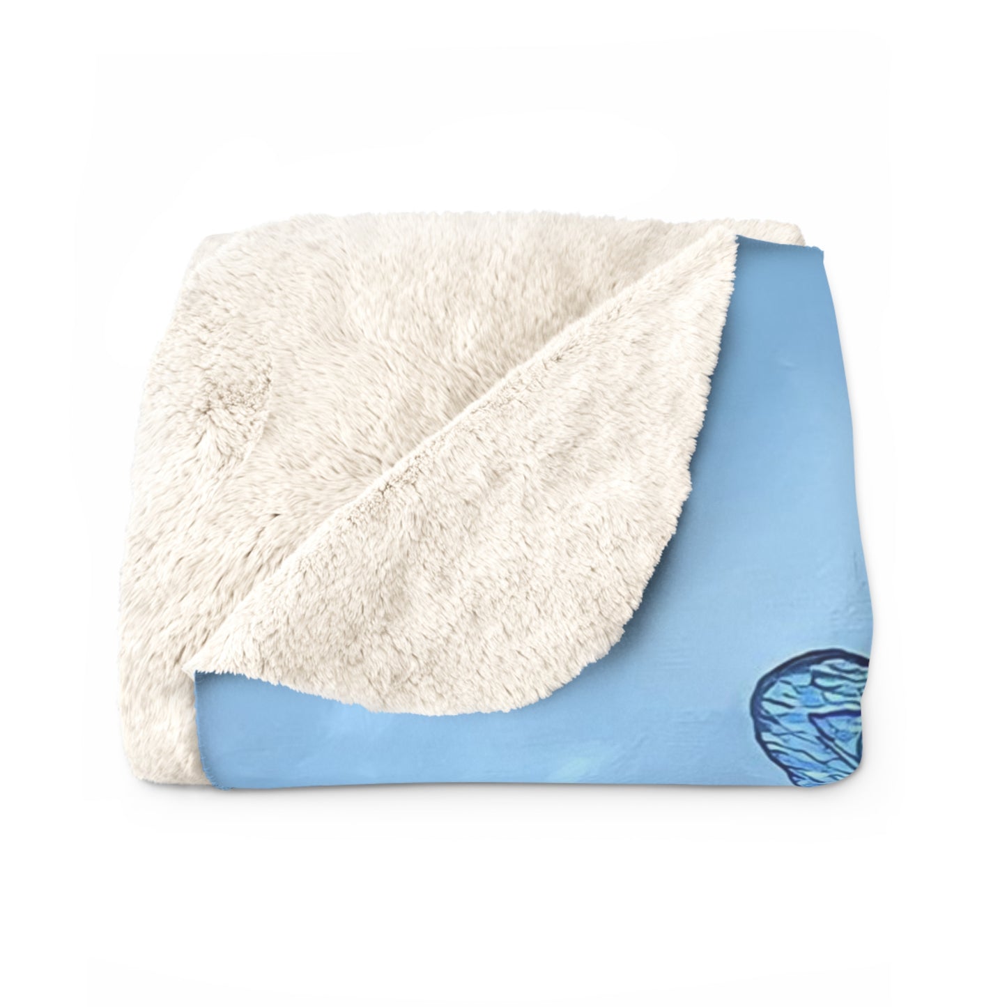 "Looking for a Place to Heal" Fleece Blanket