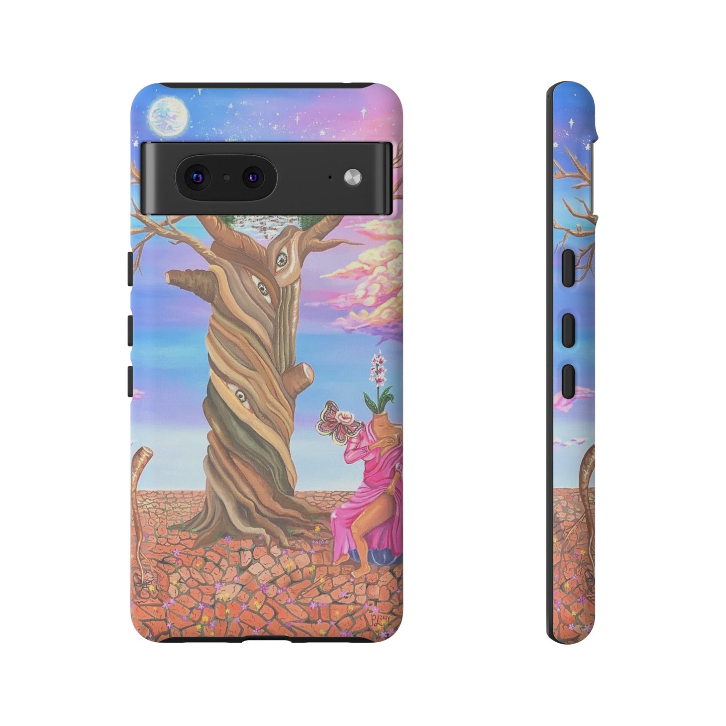 "The Ground Crumbles Underneath Me" Phone Case