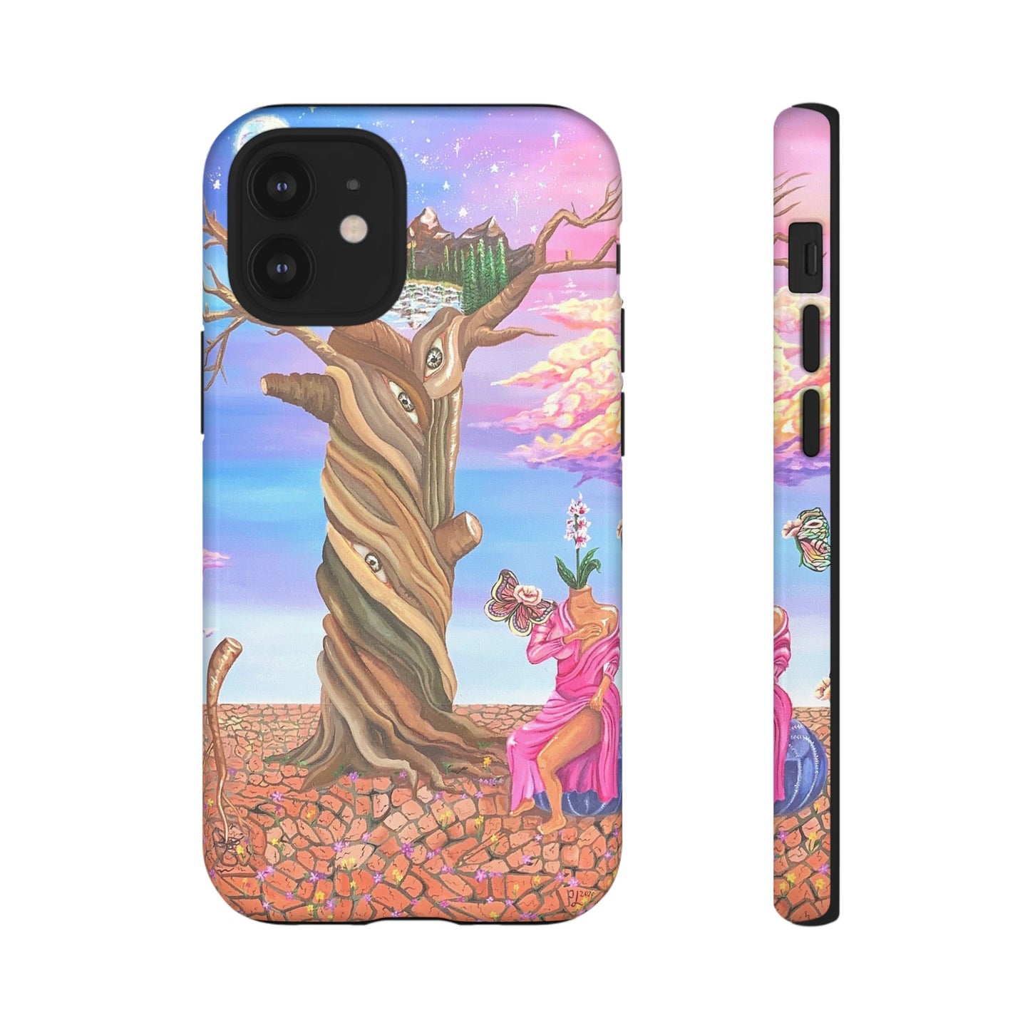 "The Ground Crumbles Underneath Me" Phone Case