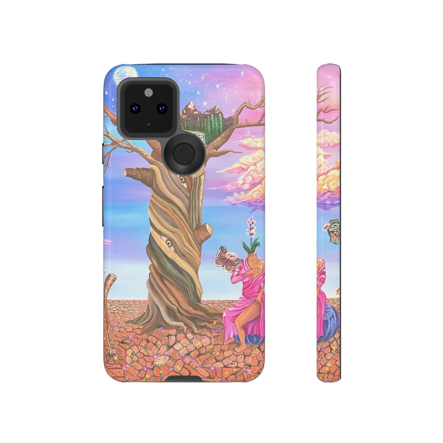 "The Ground Crumbles Underneath Me" Phone Case