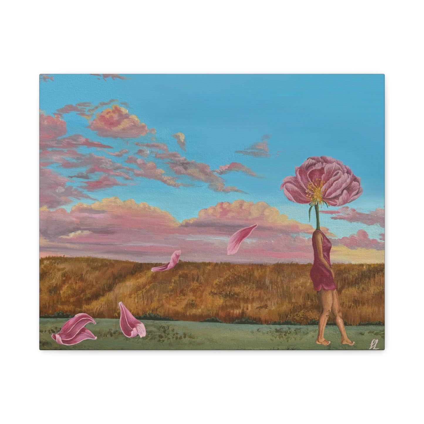 "The Courage to Love yourself" Canvas Print