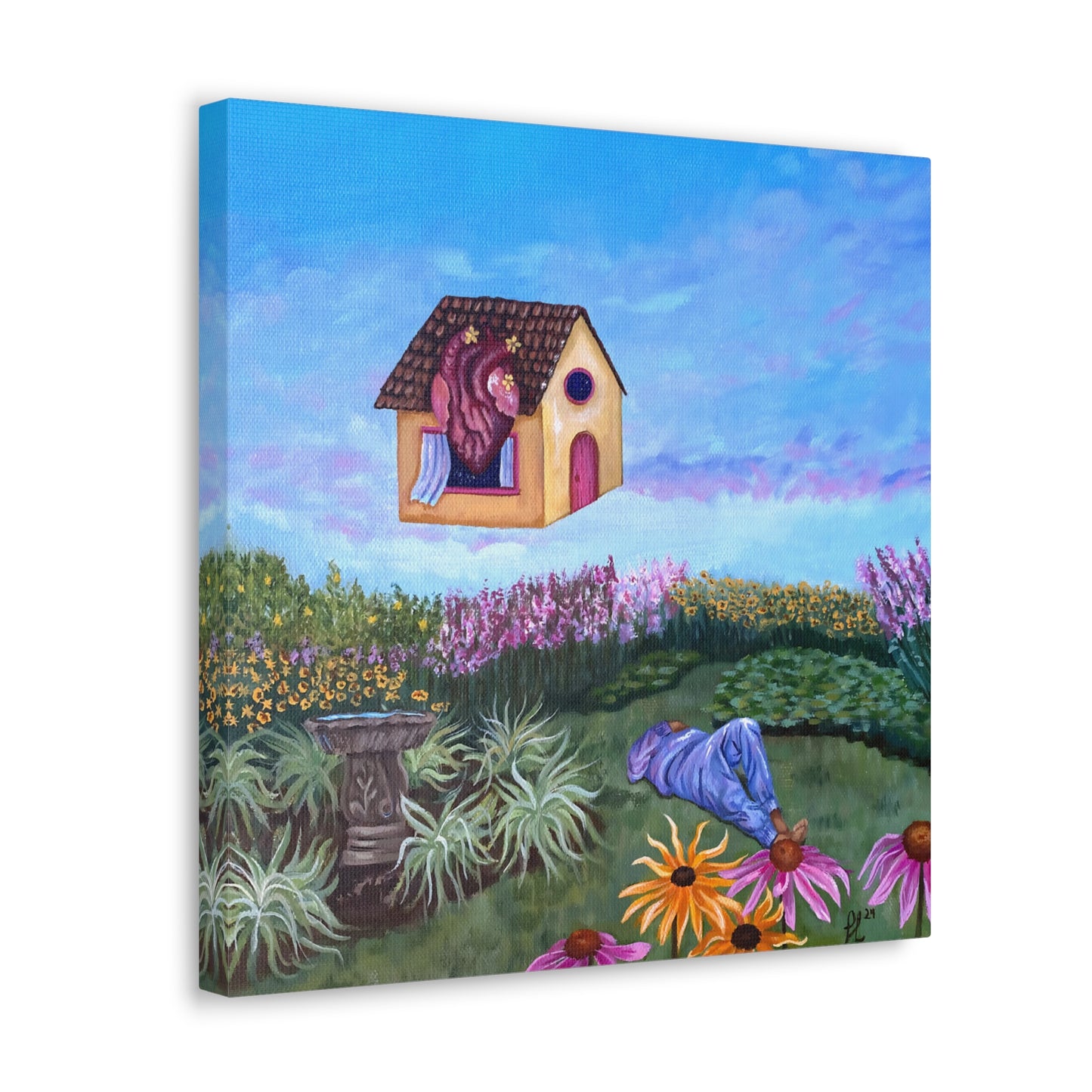 "Dreaming Of Home" Canvas Print