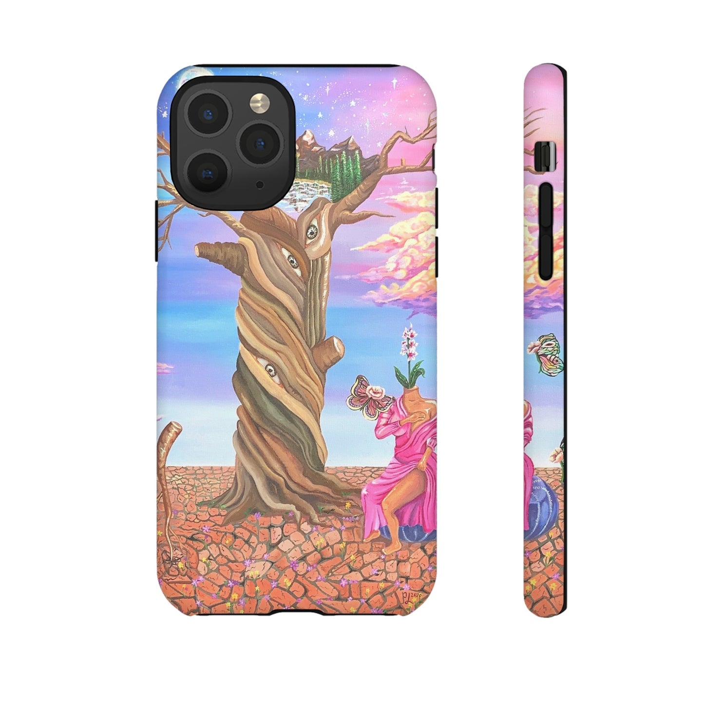 "The Ground Crumbles Underneath Me" Phone Case