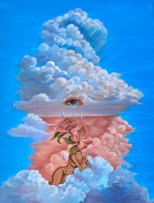 "Llorar y Llorar" 2023 Original Painting