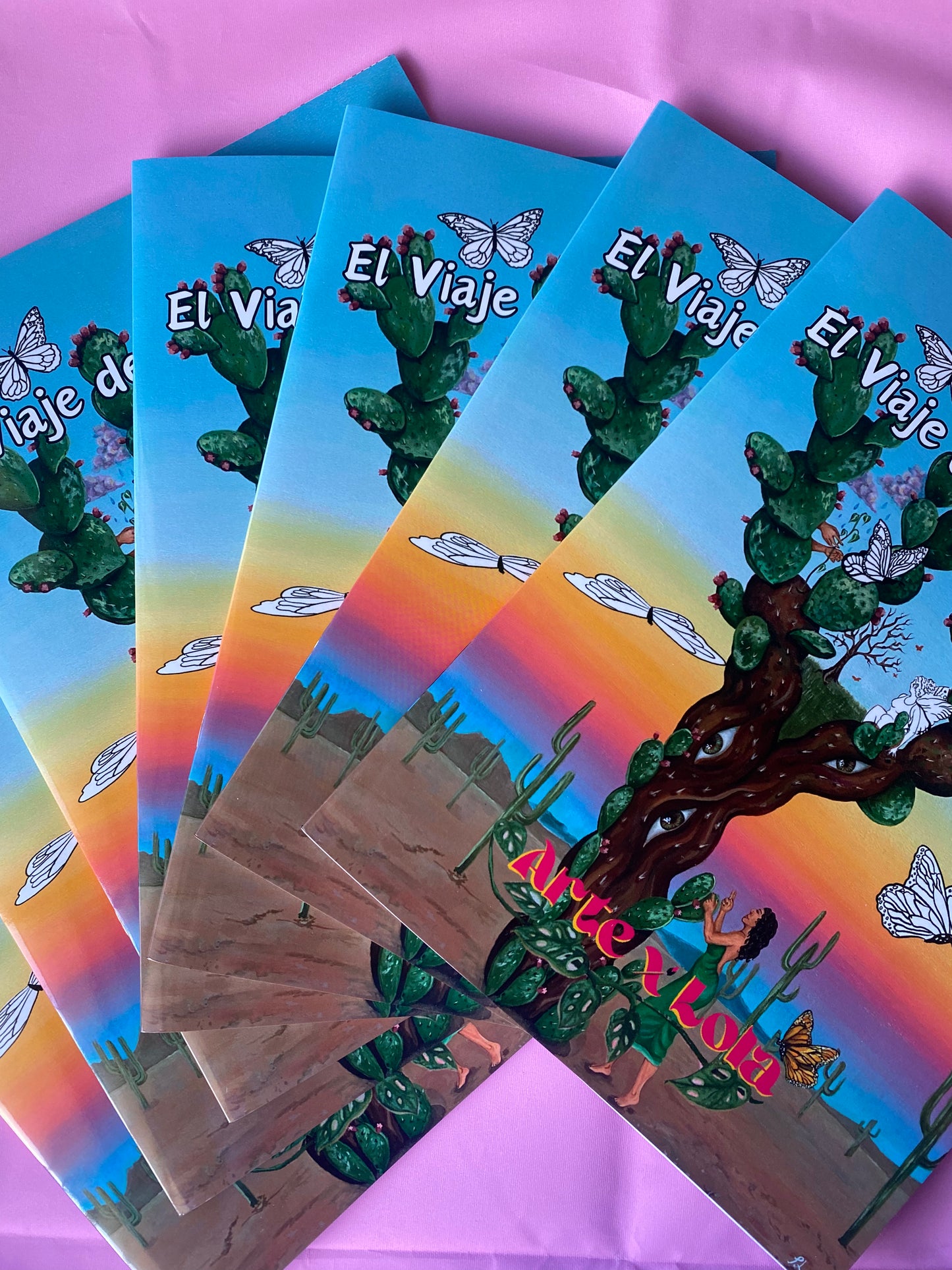 "El Viaje de Las Mariposas" The Coloring Book