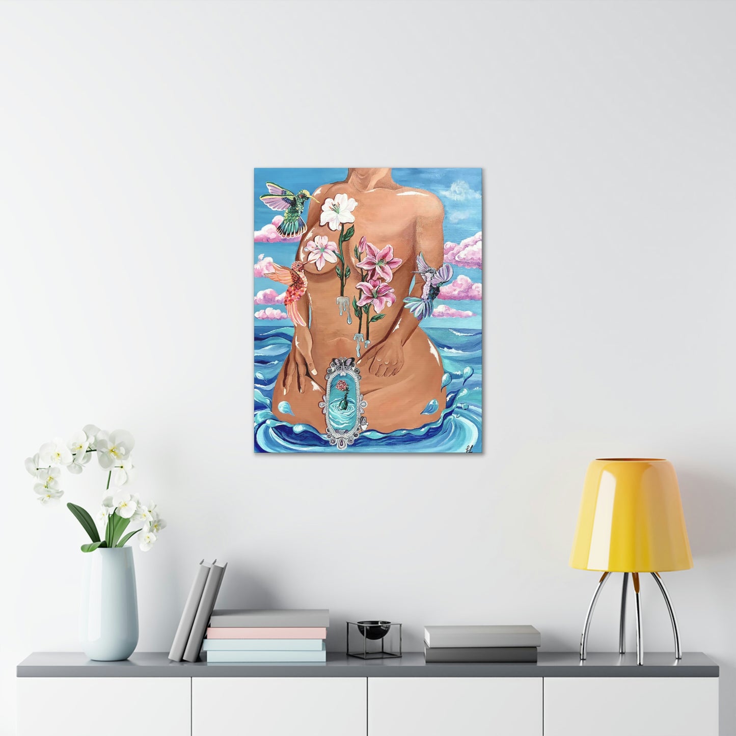 "Garden Inside Me" Canvas Print