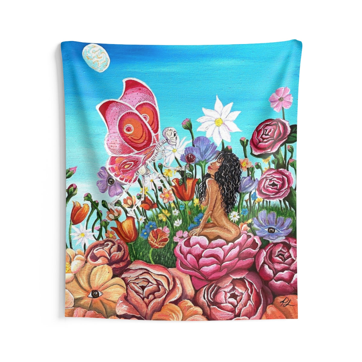 “With Death Comes Rebirth” Tapestry