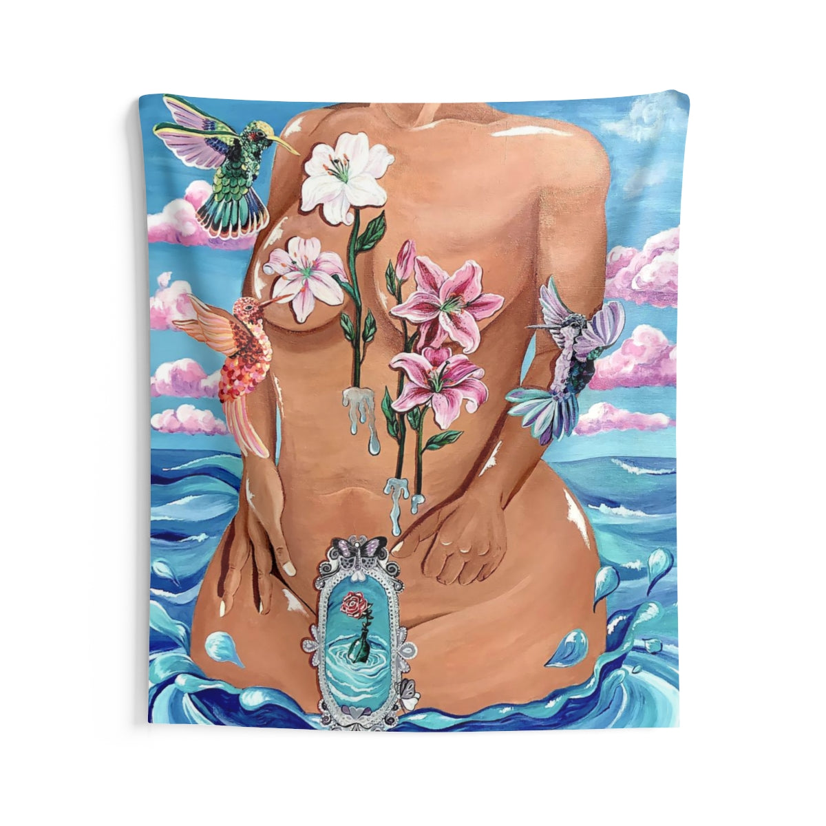 "Garden Inside Me" Tapestry