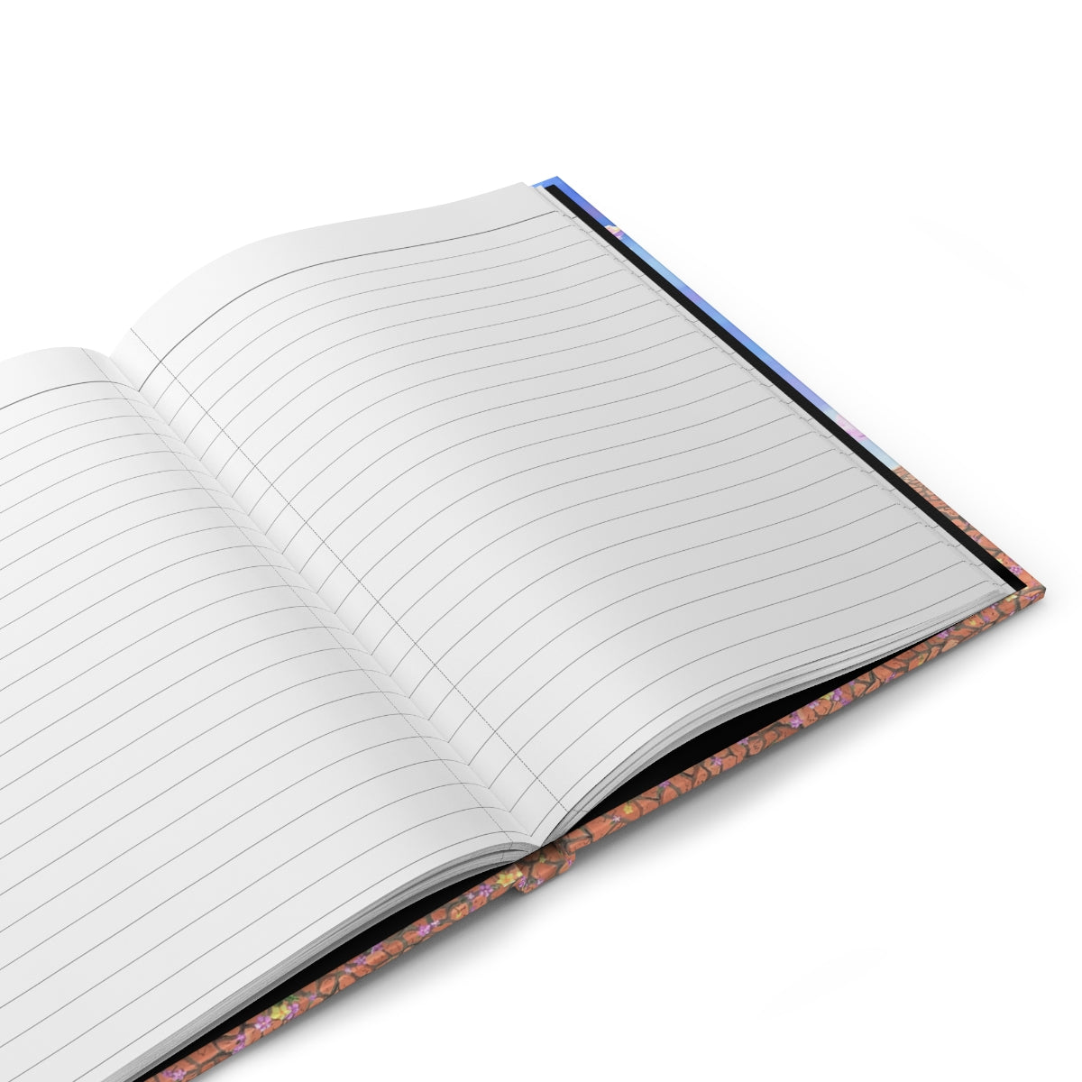 "The Ground Crumbles Underneath Me" Hardcover Journal 75 Pages