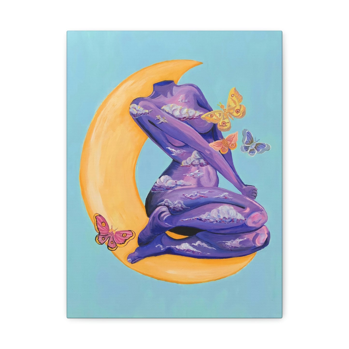 "Women at Night" Canvas Print