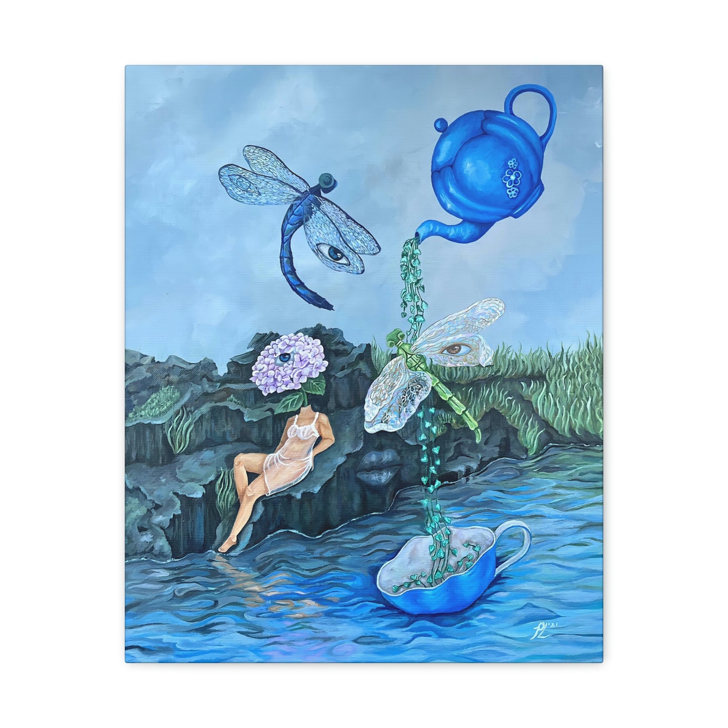 "Looking for a Place to Heal" Canvas Print