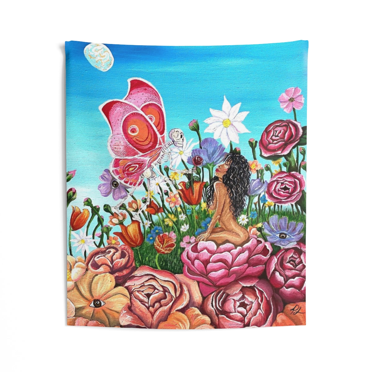 “With Death Comes Rebirth” Tapestry