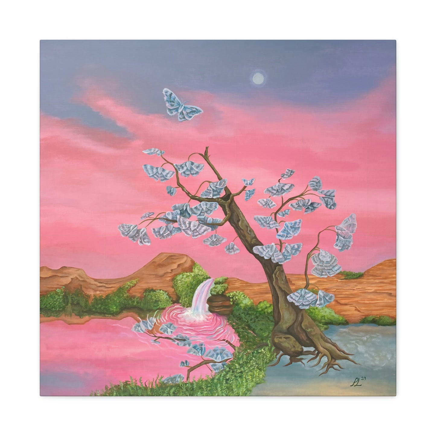 "Solo Quiero ser Libre" Canvas Print
