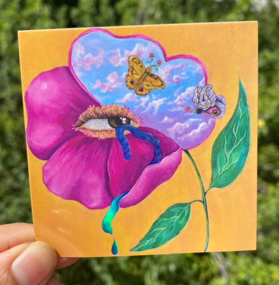 "Llorando a Medio Dia" Sticker