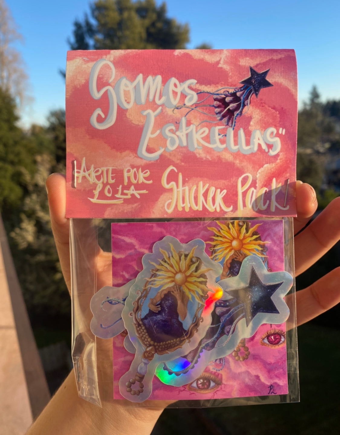 "Somos Estrellas"/"We Are Stars" Sticker Pack