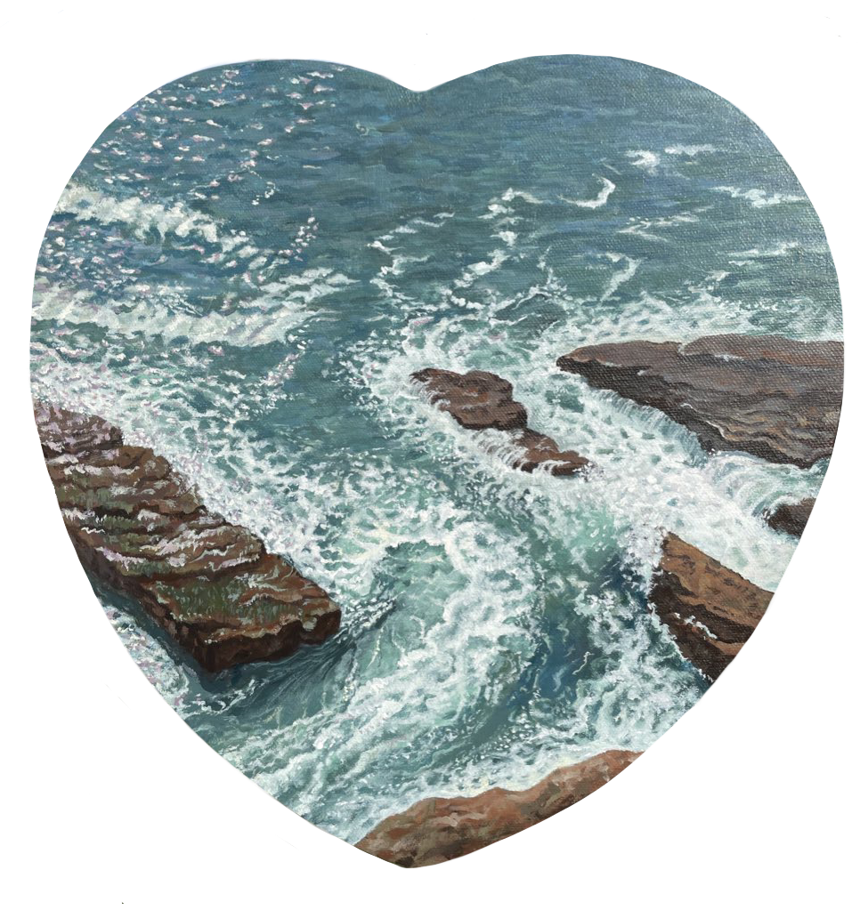 Ocean Study Original Painting