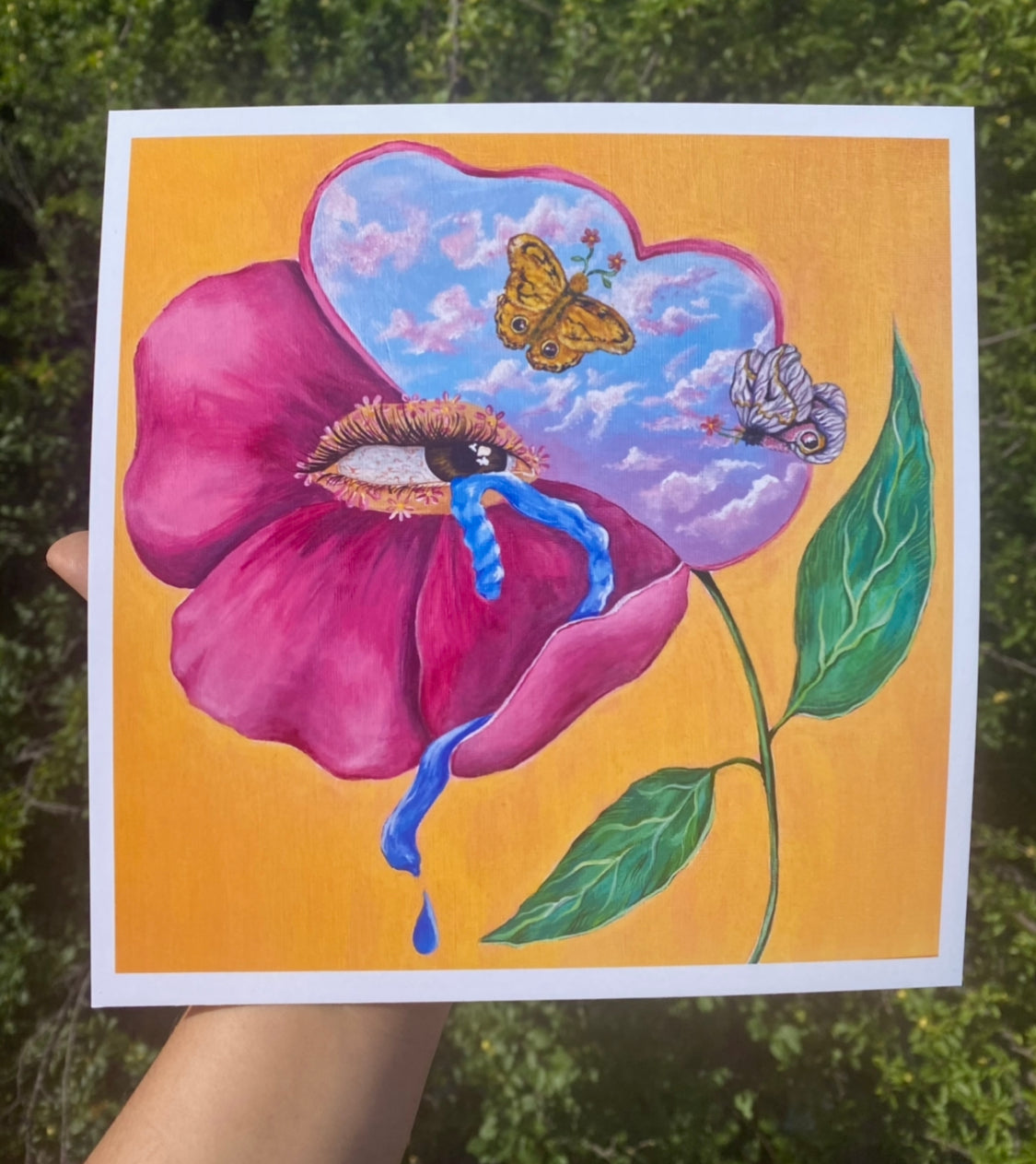 "Llorando a Medio Dia" Art Prints