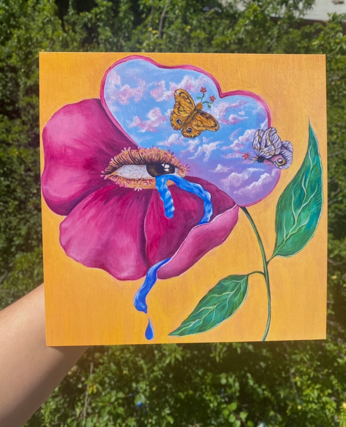 "Llorando a Medio Dia" Art Prints