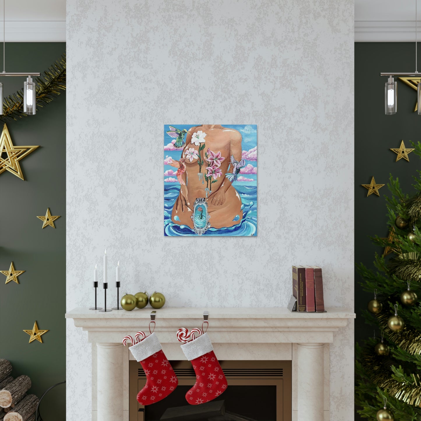 "Garden Inside Me" Canvas Print