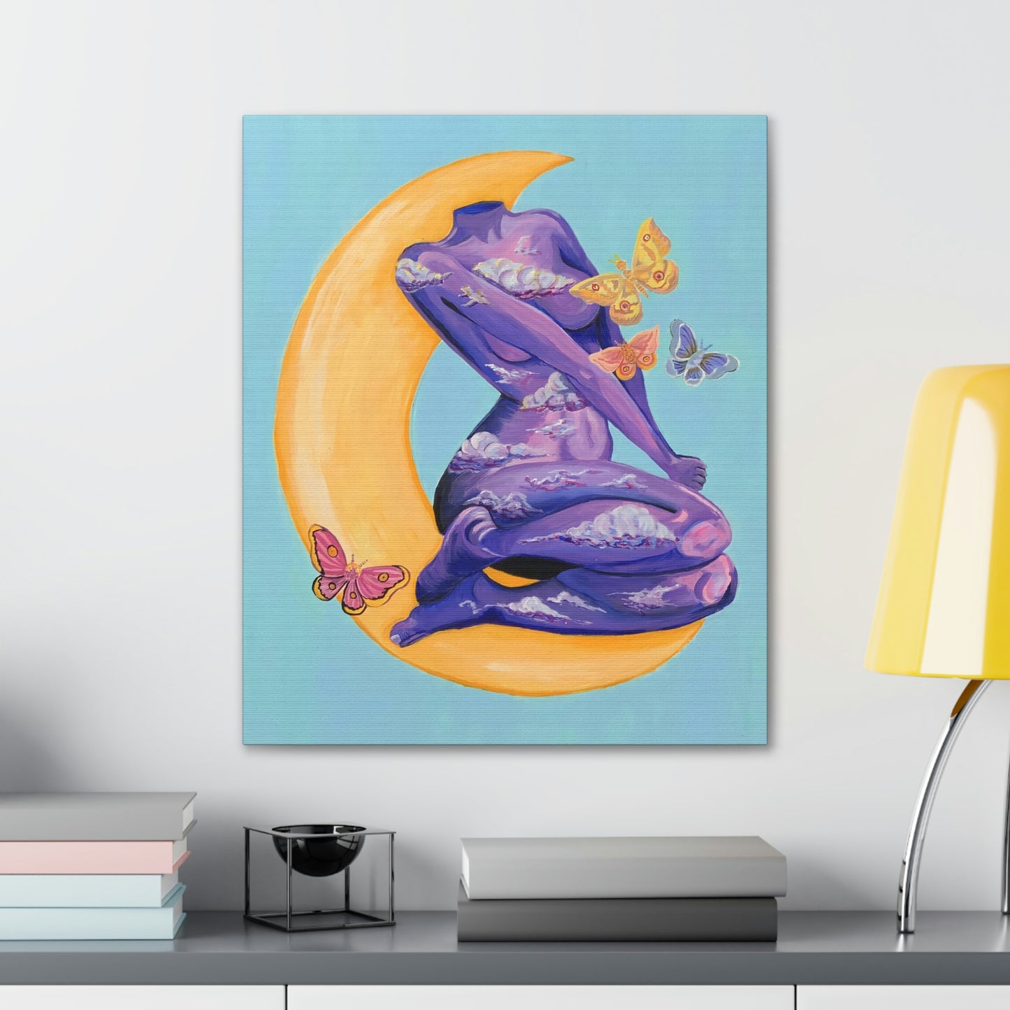 "Women at Night" Canvas Print