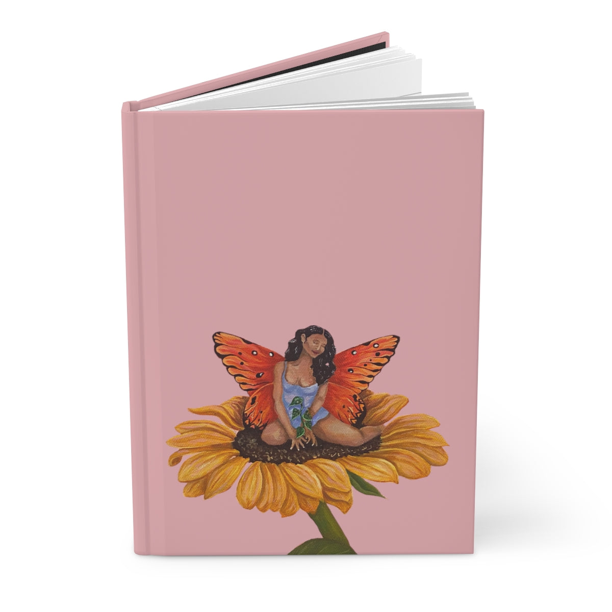 Butterfly Girl on Sunflower-Journal