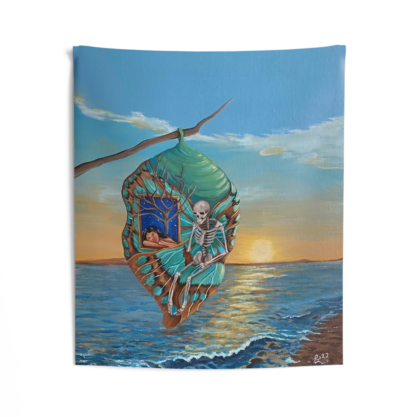 "Mas Que la Obscuridad" Tapestry