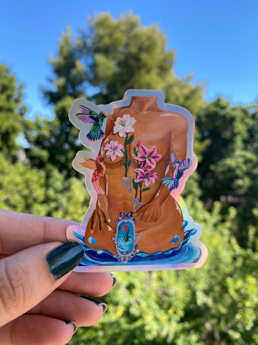 Garden Inside me Sticker