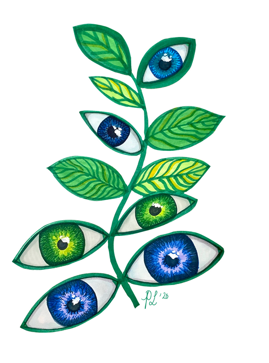 "Las Hojas de los Limones" 2020 Fine Art Print